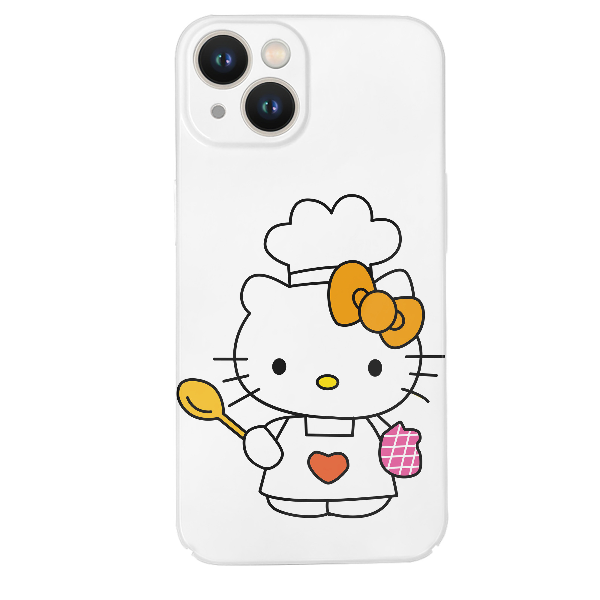 （画像用） Hello Kitty ハローキティ 【iPhone 14シリーズ対応】ハードケース